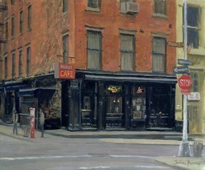 Fanellis Bar, New York, 1996 od Julian Barrow