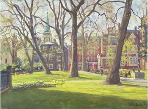 Mount Street Gardens, Londýn od Julian Barrow