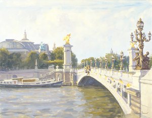 Pont Alexandre III, Paříž od Julian Barrow