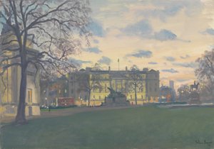 Jarní večer, Hyde Park Corner, 2010 od Julian Barrow