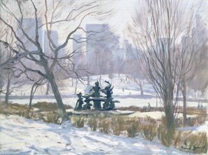 Socha Alenky v říši divů, Central Park, New York, 1997