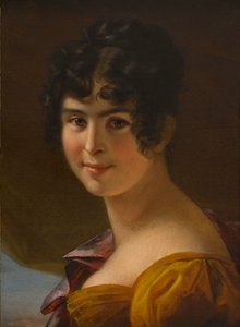 Portrét Adele Foucher 1803-1868, cca 1820. od Julie Duvidal de Montferrier