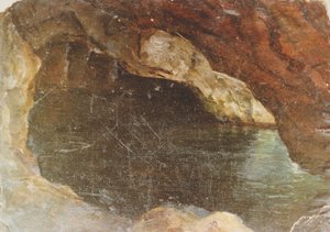 Estonsky: "Jeskyně s vodou"