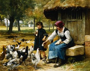 Čas krmení, od Julien Dupre