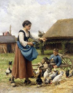 Na selském dvoře,