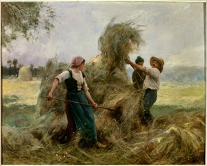 Seno. Obraz Juliena Dupreho (1851-1910)