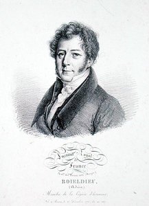 Francois Adrien Boieldieu (1775-1834) 1828 (litho) od Julien Leopold (after) Boilly