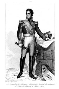 Jacques Lauriston 1768-1828, markýz de Lauriston, 1839. od Julien Leopold Boilly