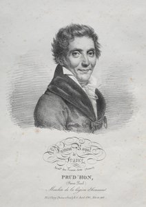 Pierre Paul Prudhon, 1820. od Julien Leopold Boilly