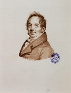 Porträt des Bildhauers Bosio od Julien Leopold Boilly