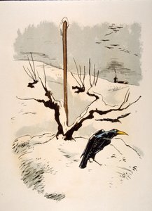 Humorné víno ilustrace 1946.Ilustration by Julien Pavil od Julien Pavil