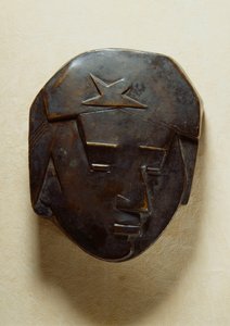 Face of Teenager; Tvář dospívající dívky, c.1928-1929 od Julio Gonzalez