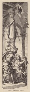 Hagenova perfidní rada (rytina) od Julius (after) Schnorr von Carolsfeld