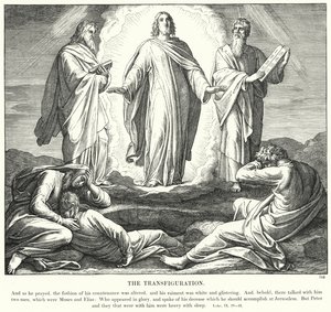 Proměna (rytina) od Julius (after) Schnorr von Carolsfeld