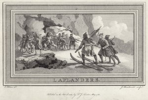 Laponci od Julius Caesar Ibbetson