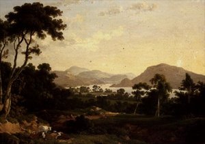 Ullswater: z Gowbarrow Park od Julius Caesar Ibbetson