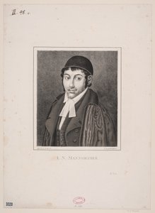 Rabín I.N. Mannheimer od Julius Friedlænder