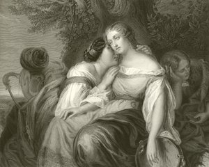 Jeftova dcera od Julius Friedrich Anton Schrader