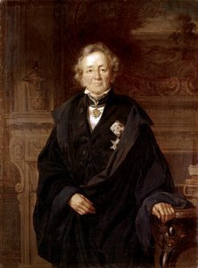 Leopold von Ranke : Portrét 1868 (olej) od Julius Friedrich Anton Schrader