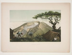 Hora - Bože? (Mount Gede) od Julius Friedrich Tempeltey