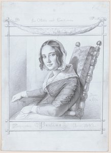 Pauline, manželka umělce od Julius Hubner
