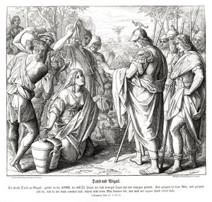 David a Abigail od Julius Schnorr von Carolsfeld
