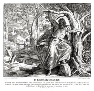 Smrt Jidáše Iškariotského, Matoušovo evangelium od Julius Schnorr von Carolsfeld