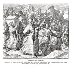 Pád Jericha, Joshua od Julius Schnorr von Carolsfeld