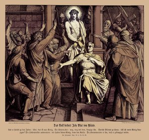 Pontský Pilát, Janovo evangelium od Julius Schnorr von Carolsfeld
