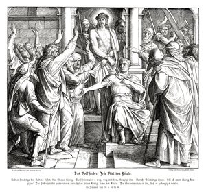 Pontský Pilát, Janovo evangelium od Julius Schnorr von Carolsfeld