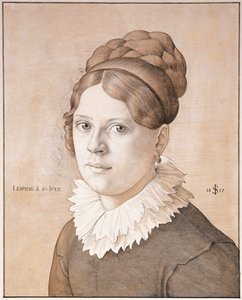 Portrét Henriette Schnorr von Carolsfeld, 1817 od Julius Schnorr von Carolsfeld