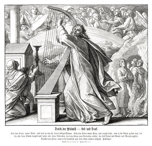 Žalmy - chvála a díky od Julius Schnorr von Carolsfeld