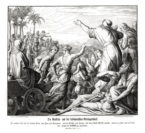 Návrat z Babylonu, Ezro od Julius Schnorr von Carolsfeld