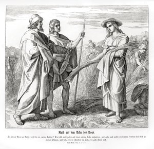 Rút na Boazových polích, Rút od Julius Schnorr von Carolsfeld