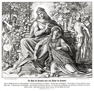 Píseň Šalomounova od Julius Schnorr von Carolsfeld