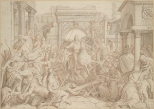 Vchod Karla Velikého do Pavie, 1840. od Julius Schnorr von Carolsfeld