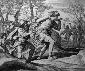 Země Kanaán od Julius Schnorr von Carolsfeld