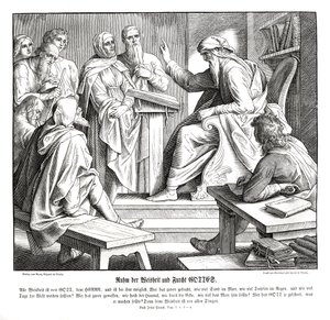 Moudrost Páně, Kniha Sirachova od Julius Schnorr von Carolsfeld