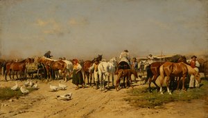 Trh od Julius von Blaas