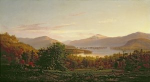 Pohled na jezero George od Junius R. Sloan