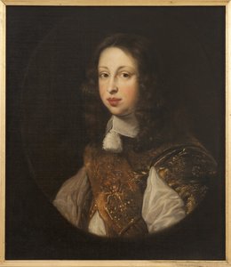Le princ dědic Johann Georg von Schleswig Holstein Gottorp - Portrét Johanna Georga (1638-1655), následníka trůnu Holstein-Gottorp, od Ovense, Jurgena (Jurriaen) (1623-1678). Olej na plátně. Rozměr: 68 x 59 cm. Národní muzeum Stockholm od Jürgen Ovens