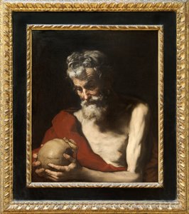 Svatý Jeroným (olej na plátně) od Jusepe de Ribera