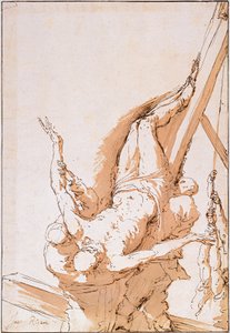Ukřižování svatého Petra od Jusepe de Ribera