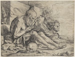 Básník od Jusepe de Ribera