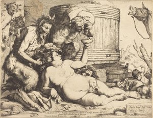 Opilý Silenus od Jusepe de Ribera