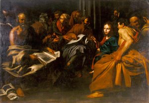 Ježíš mezi lékaři od Jusepe de Ribera