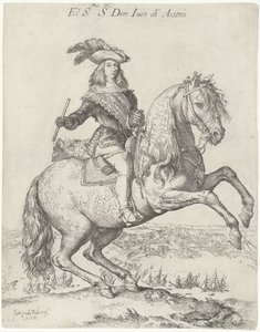 Jezdecký portrét Dona Juana z Rakouska El S.mo S.or Don Juan de Austria (název na objektu) od Jusepe de Ribera