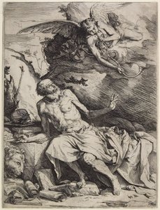 Svatý Jeroným slyší trubku posledního soudu, c. 1621 od Jusepe de Ribera