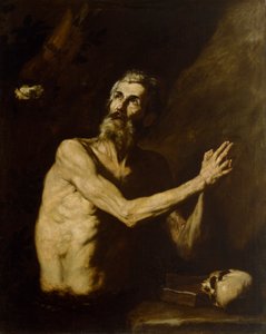 Svatý Pavel Poustevník od Jusepe de Ribera