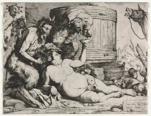 Silenus, 1628 od Jusepe de Ribera
